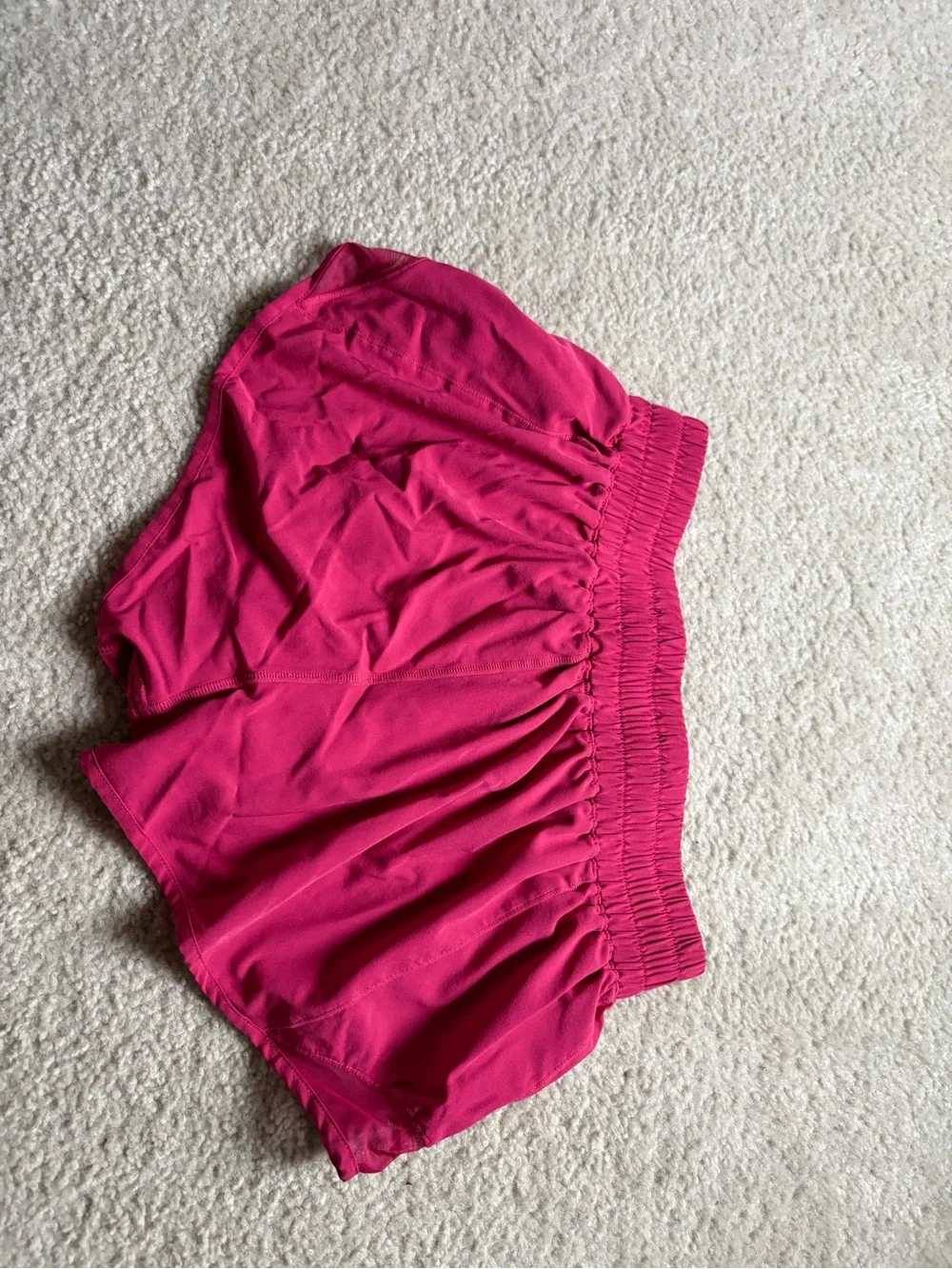 Women's Hot Pink Athletic Shorts
